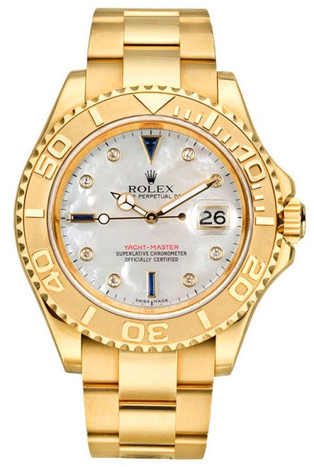 Rolex yacht master mother hotsell of pearl